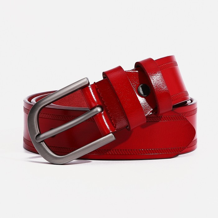 

Ремень женский NoBrand 9777214 красный