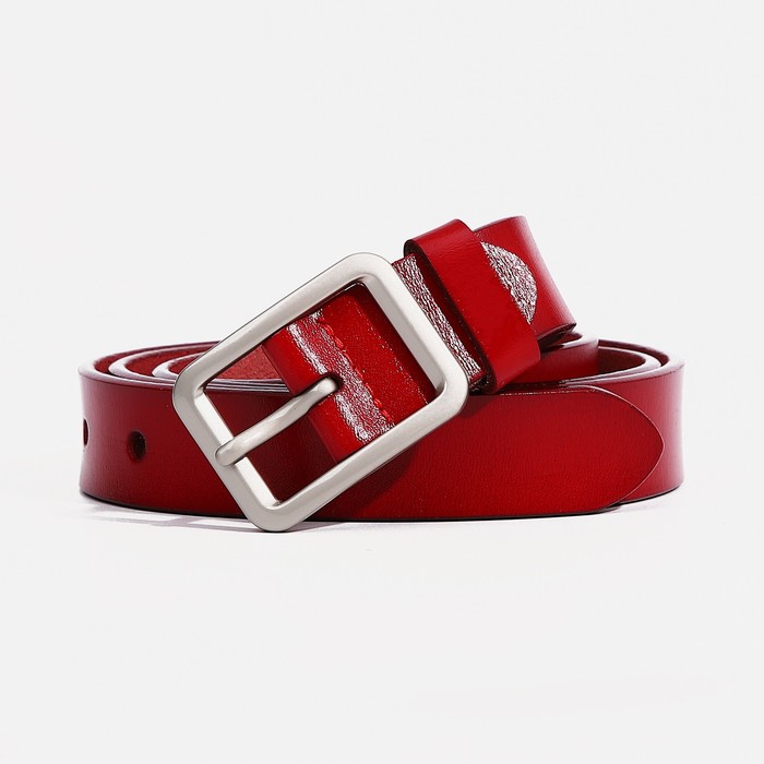 

Ремень женский NoBrand 9777192 красный, 110 см, 9777192