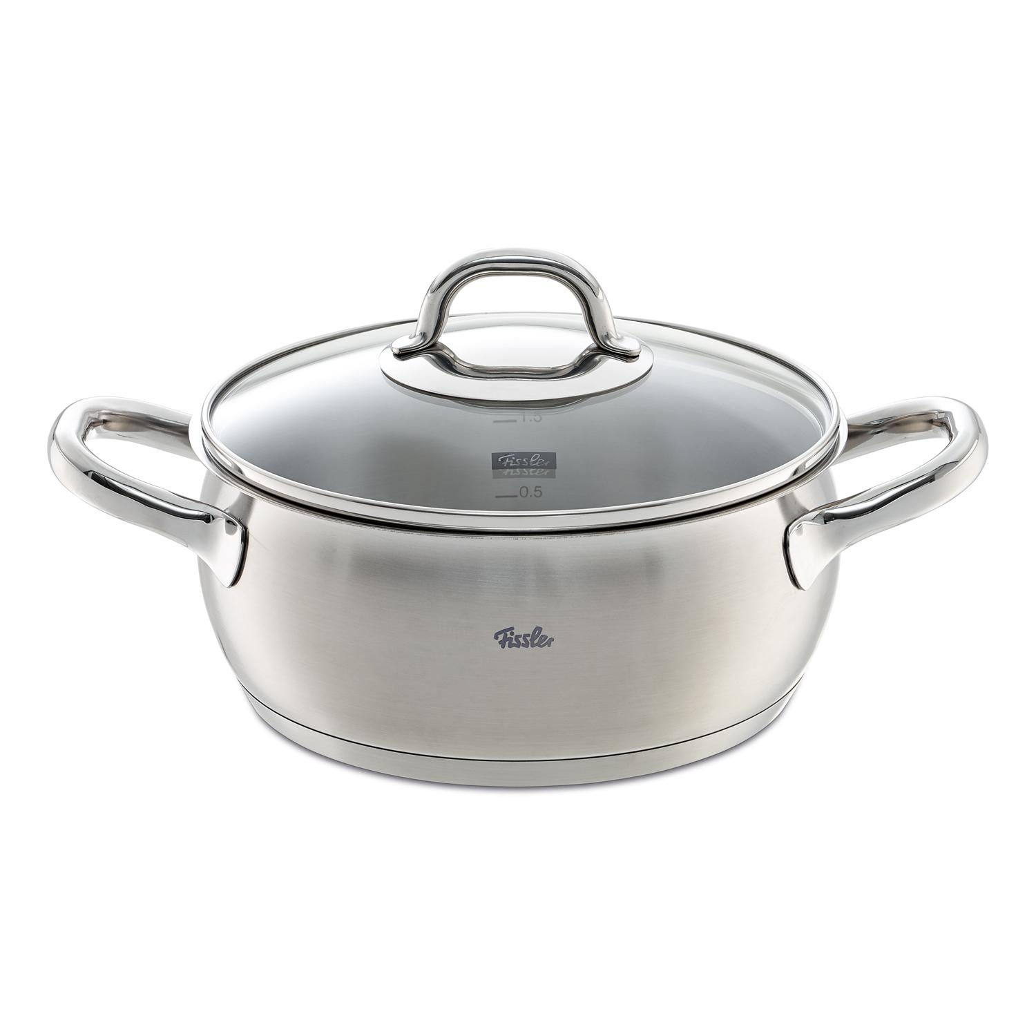 фото Сотейник fissler pure-profi collection 2,7 л серебристый