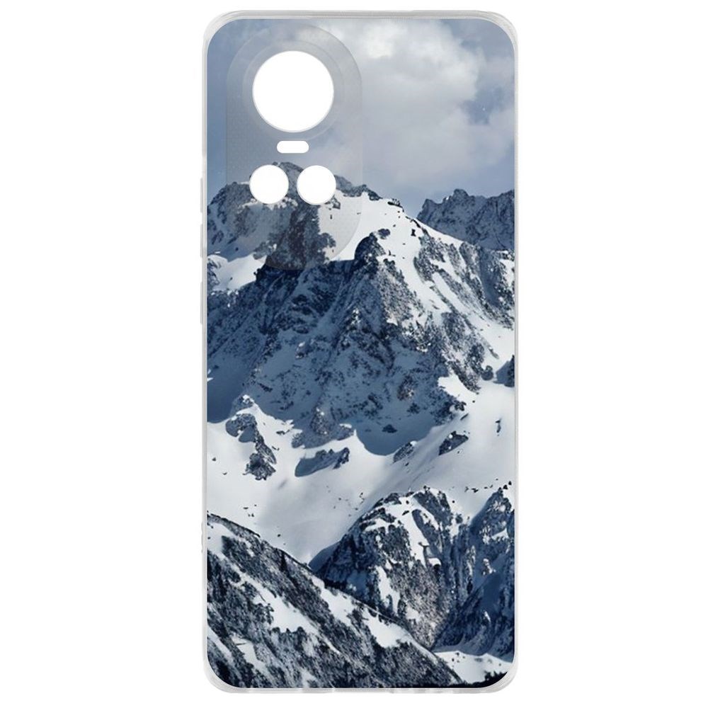 Чехол-накладка Krutoff Clear Case Горы для Oppo Reno10 5G