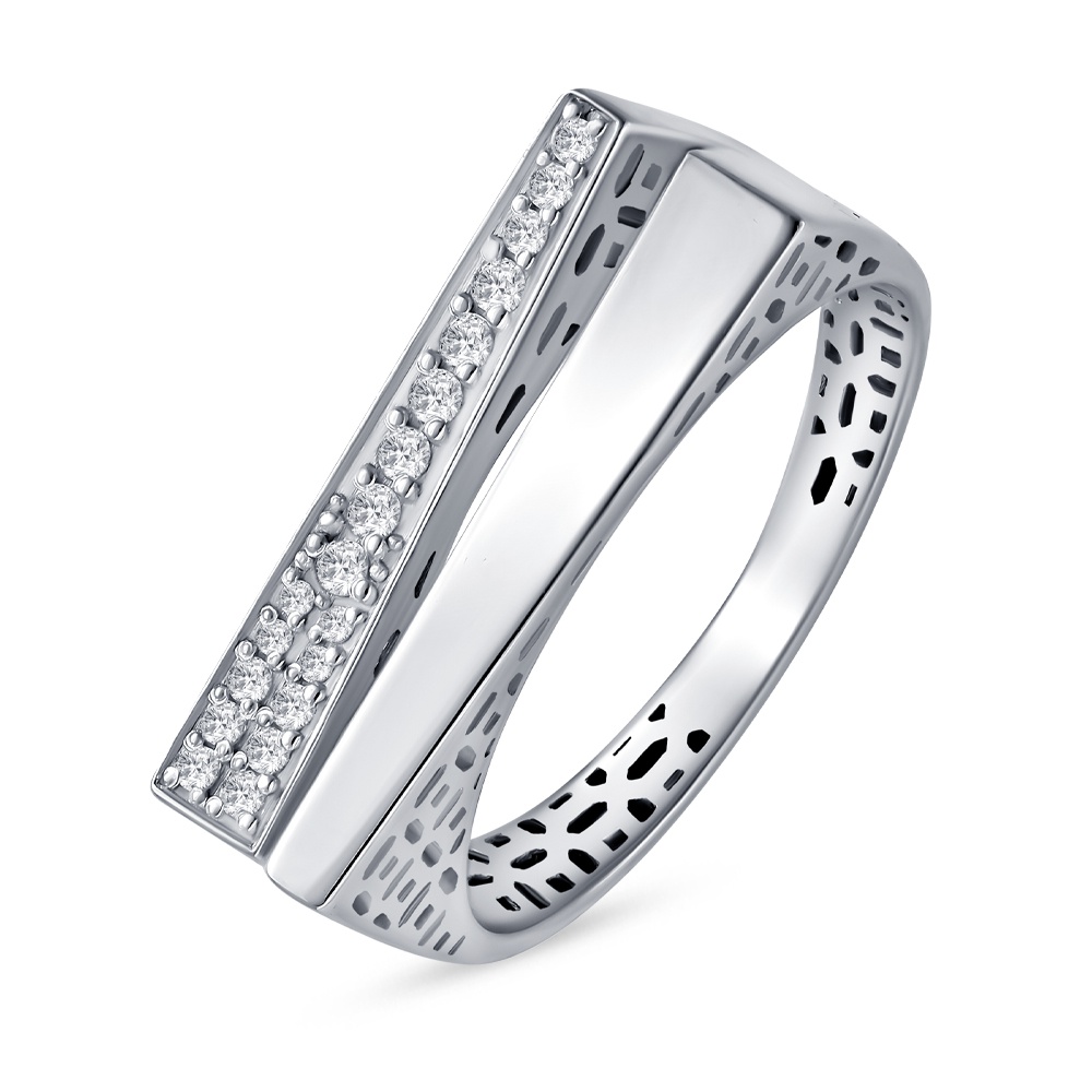 

Кольцо из серебра р. , 585Gold 799000144, фианит, 799000144