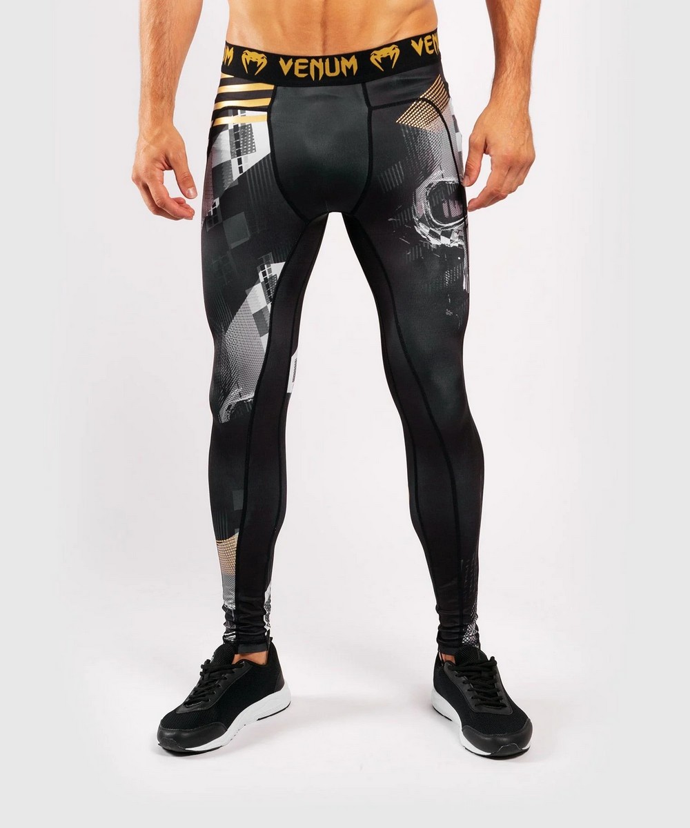 

Компрессионные штаны Venum Skull Tights - Black M, Черный, 3246