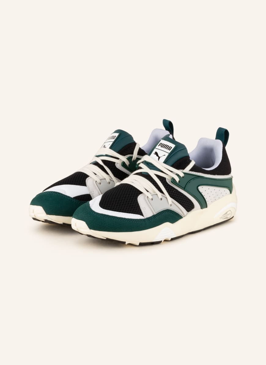 

Кроссовки мужские PUMA 1001310354 зеленые 45 RU (доставка из-за рубежа), 1001310354