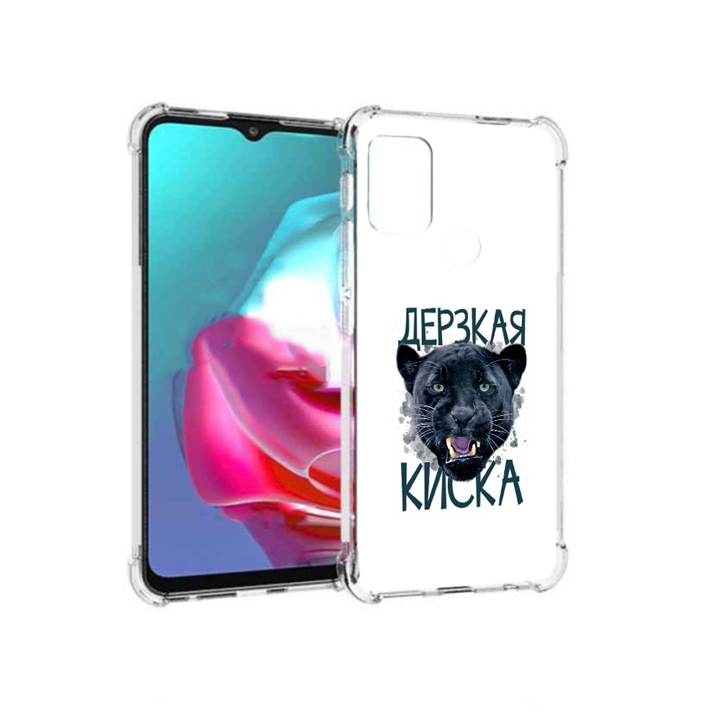 

Чехол MyPads Tocco для Motorola Moto G дерзкая киска (PT227061.346.319), Прозрачный, Tocco