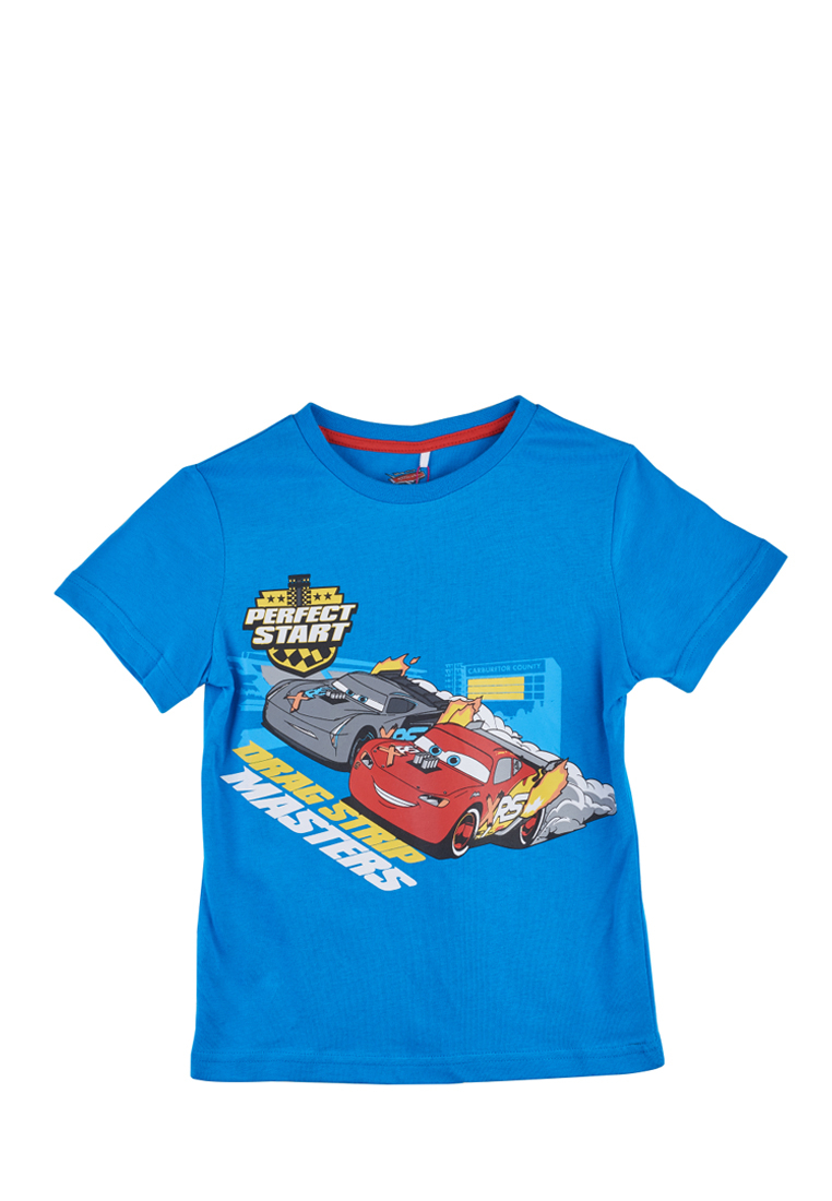 

Футболка детская Cars SS20CR0300351 синий р.110, SS20CR0300351