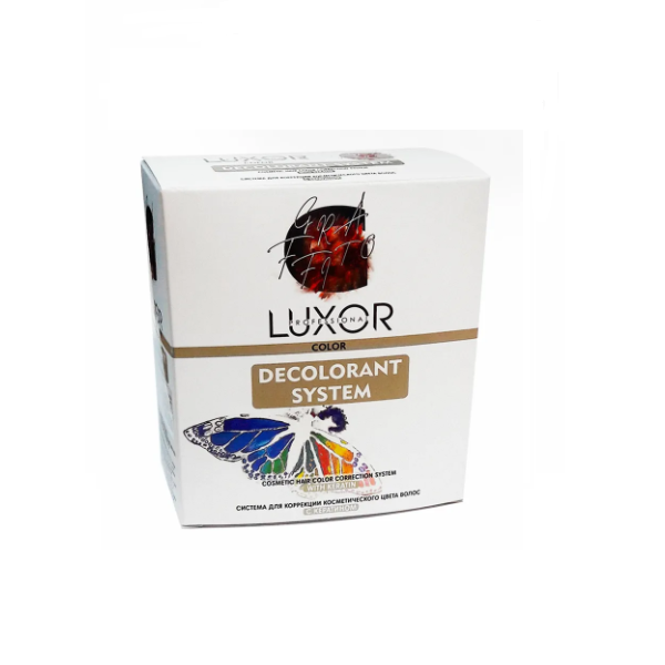 Средство для удаления краски с волос Luxor Professional Эмульсия Деколорант набор для депиляции italwax теплый воск в картридже воскоплав полоски лосьоны до после