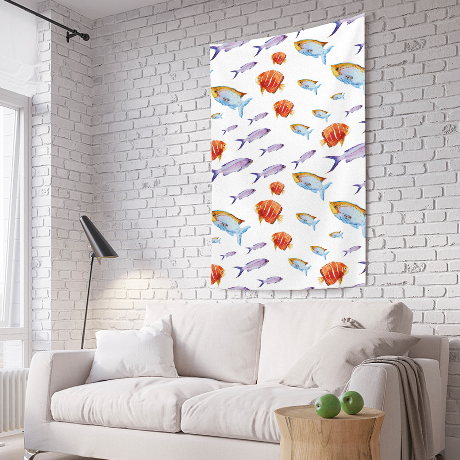 

Вертикальное фотопанно на стену JoyArty Морские рыбы 150x200 см, Морские рыбы