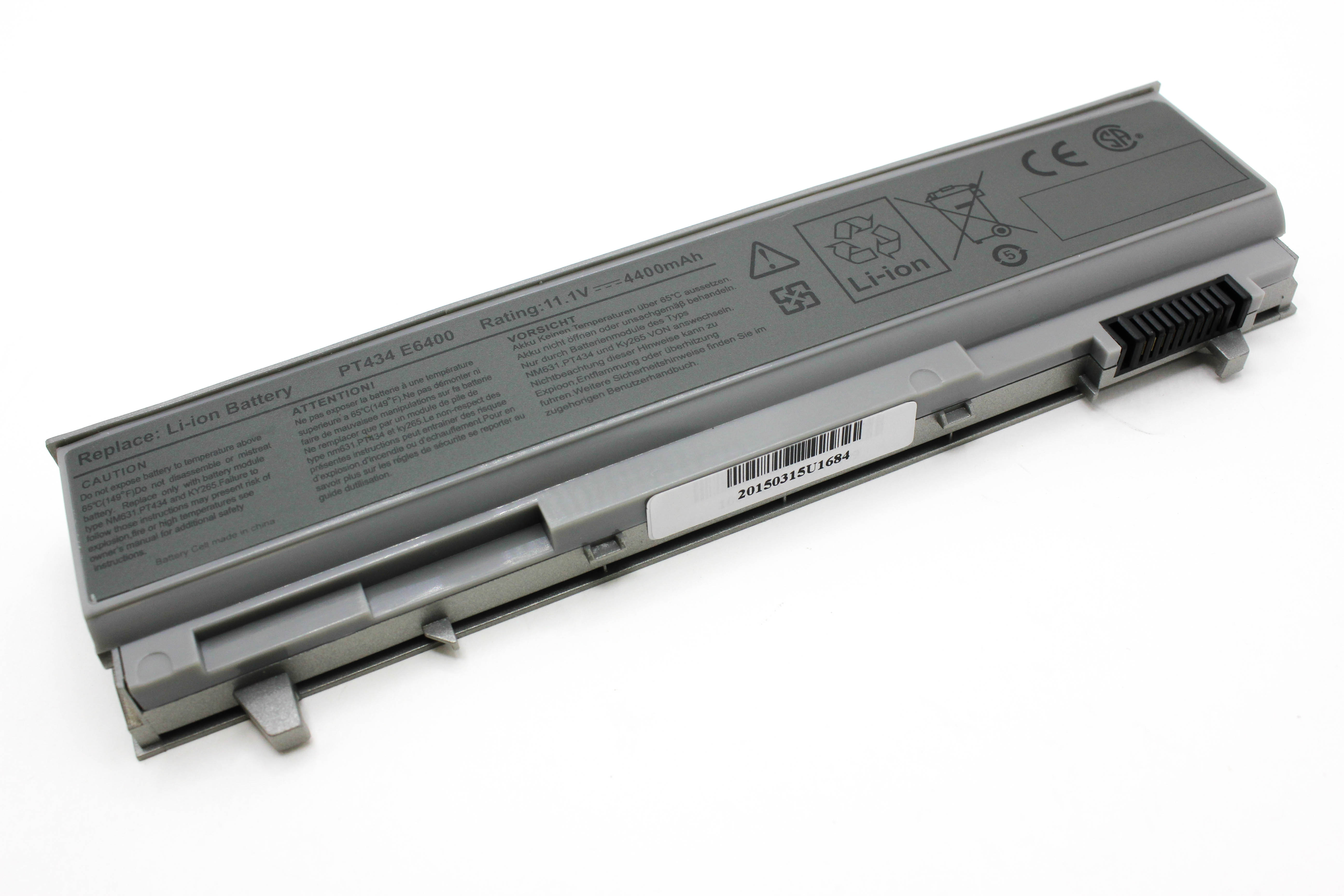 

Аккумулятор для ноутбука Dell E6400 ORG (11.1V 4400mAh) 312-0749 KY265 KY285 MN632