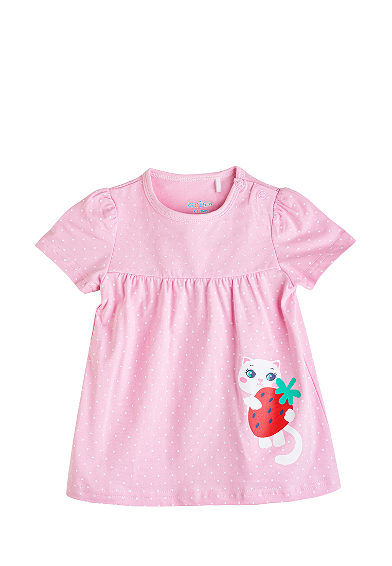 

Туника детская Kari baby SS21B04400803 розовый р.74, SS21B04400803