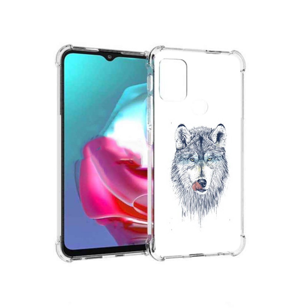 

Чехол MyPads Tocco для Motorola Moto G голодгый волк (PT227061.346.292), Прозрачный, Tocco
