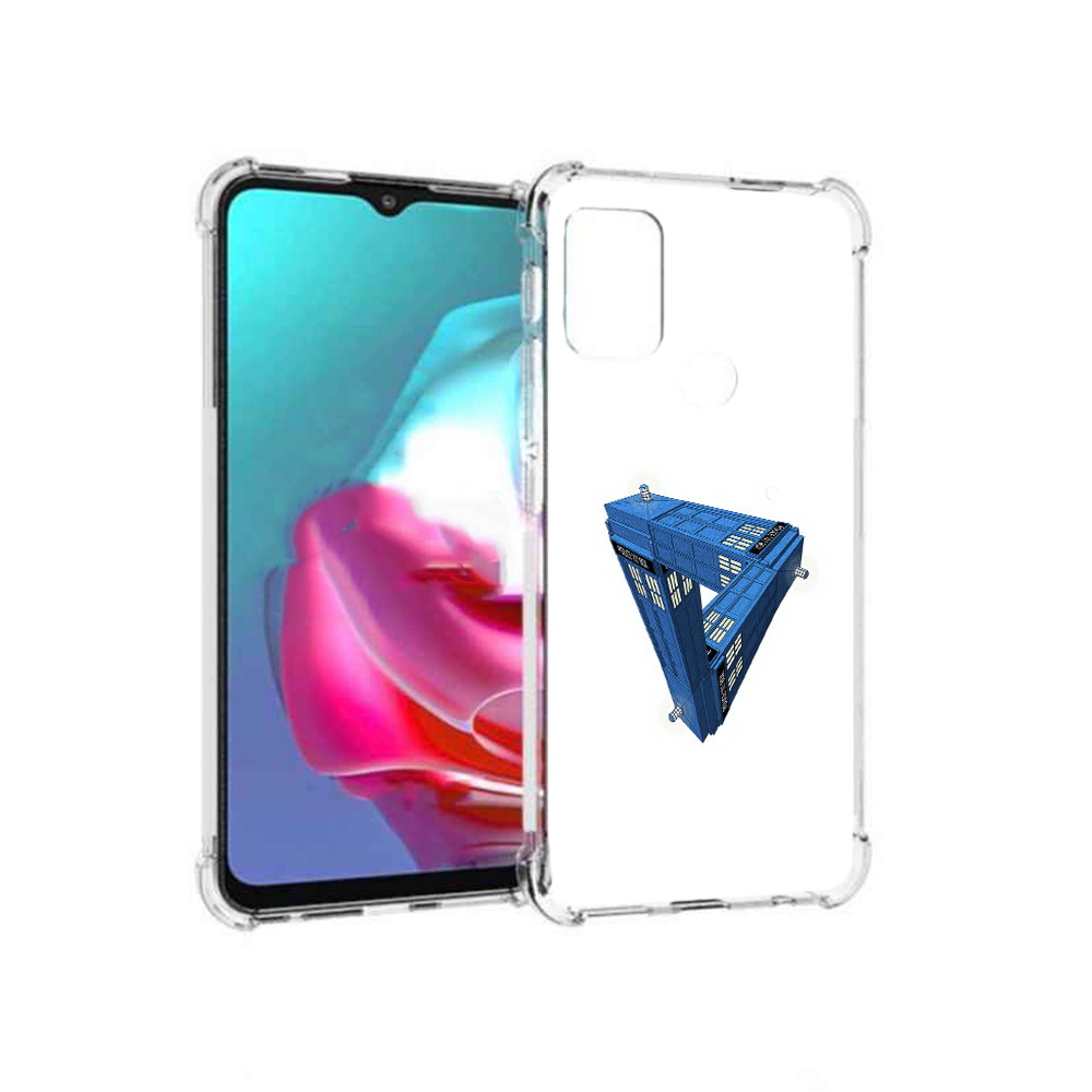 

Чехол MyPads Tocco для Motorola Moto G головолока абстракция (PT227061.346.291), Прозрачный, Tocco