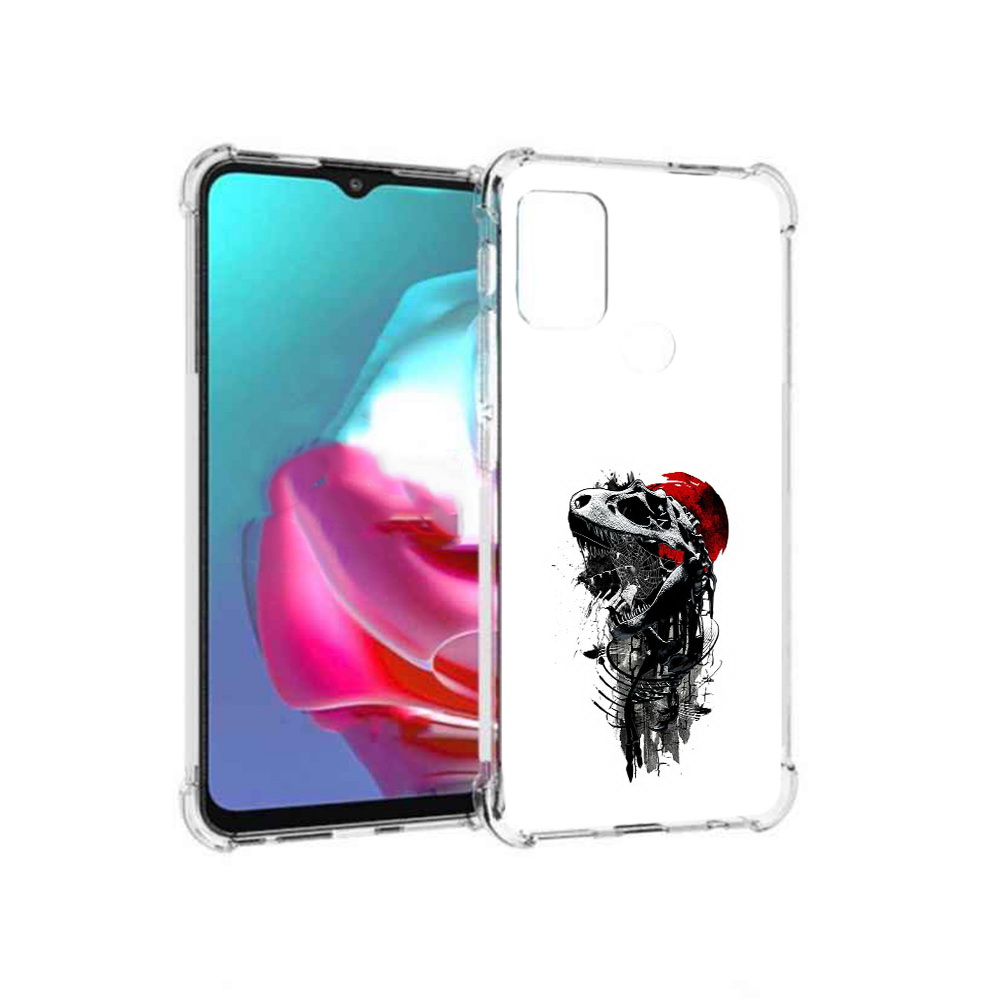 

Чехол MyPads Tocco для Motorola Moto G вымерший динозавр (PT227061.346.284), Прозрачный, Tocco
