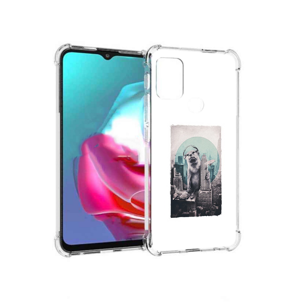 

Чехол MyPads Tocco для Motorola Moto G выдра в городе (PT227061.346.283), Прозрачный, Tocco