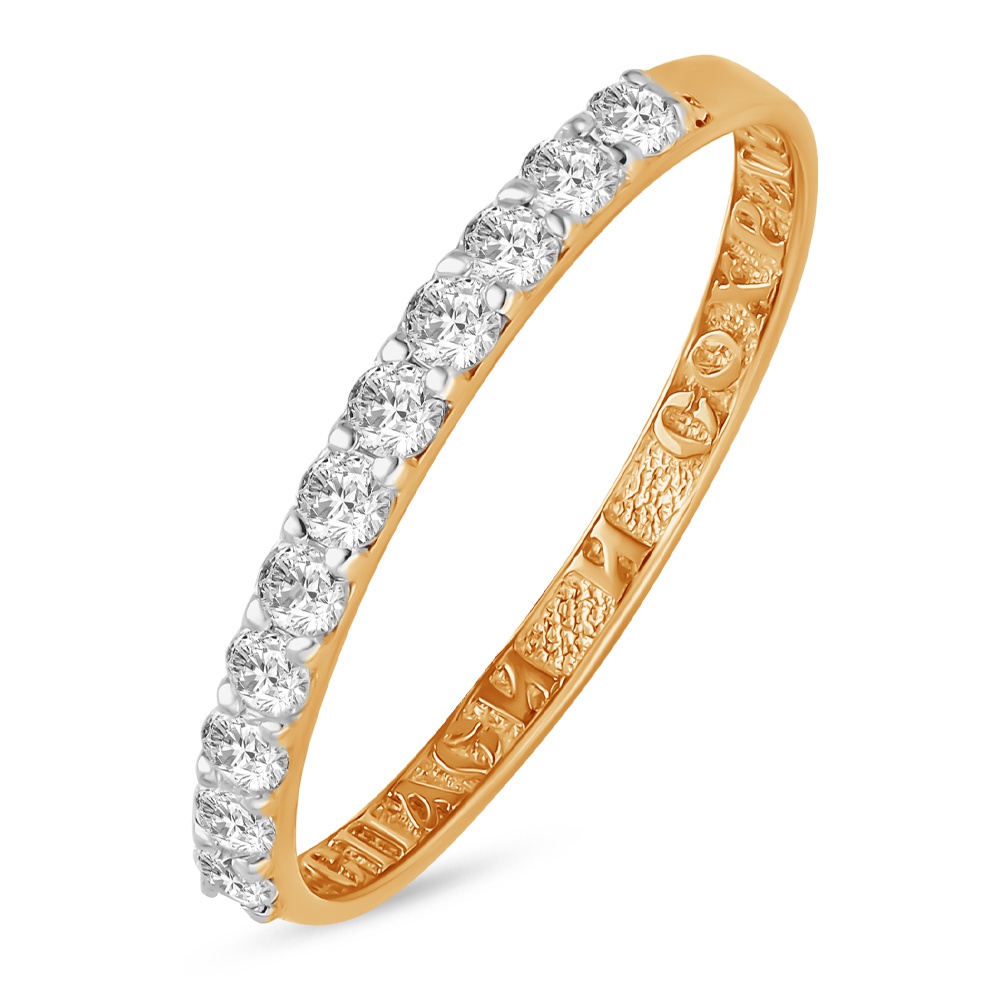 

Кольцо из красного золота р. , 585Gold 601007387, фианит, 601007387