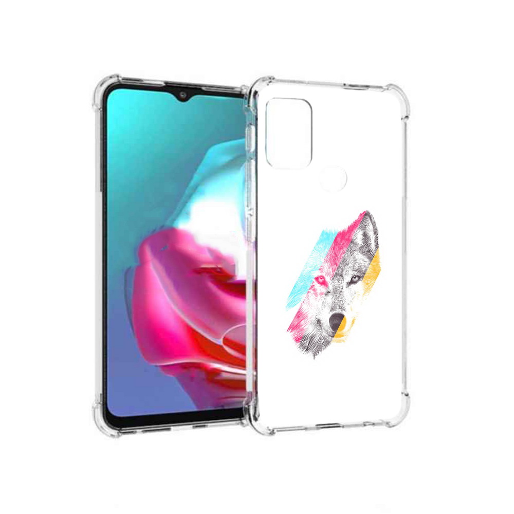 

Чехол MyPads Tocco для Motorola Moto G волк градиент (PT227061.346.268), Прозрачный, Tocco