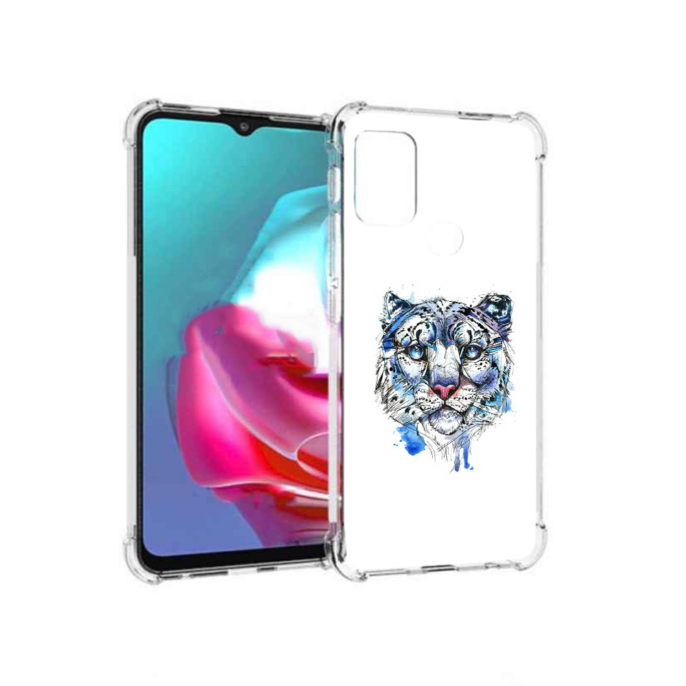 

Чехол MyPads Tocco для Motorola Moto G водяной тигр (PT227061.346.263), Прозрачный, Tocco