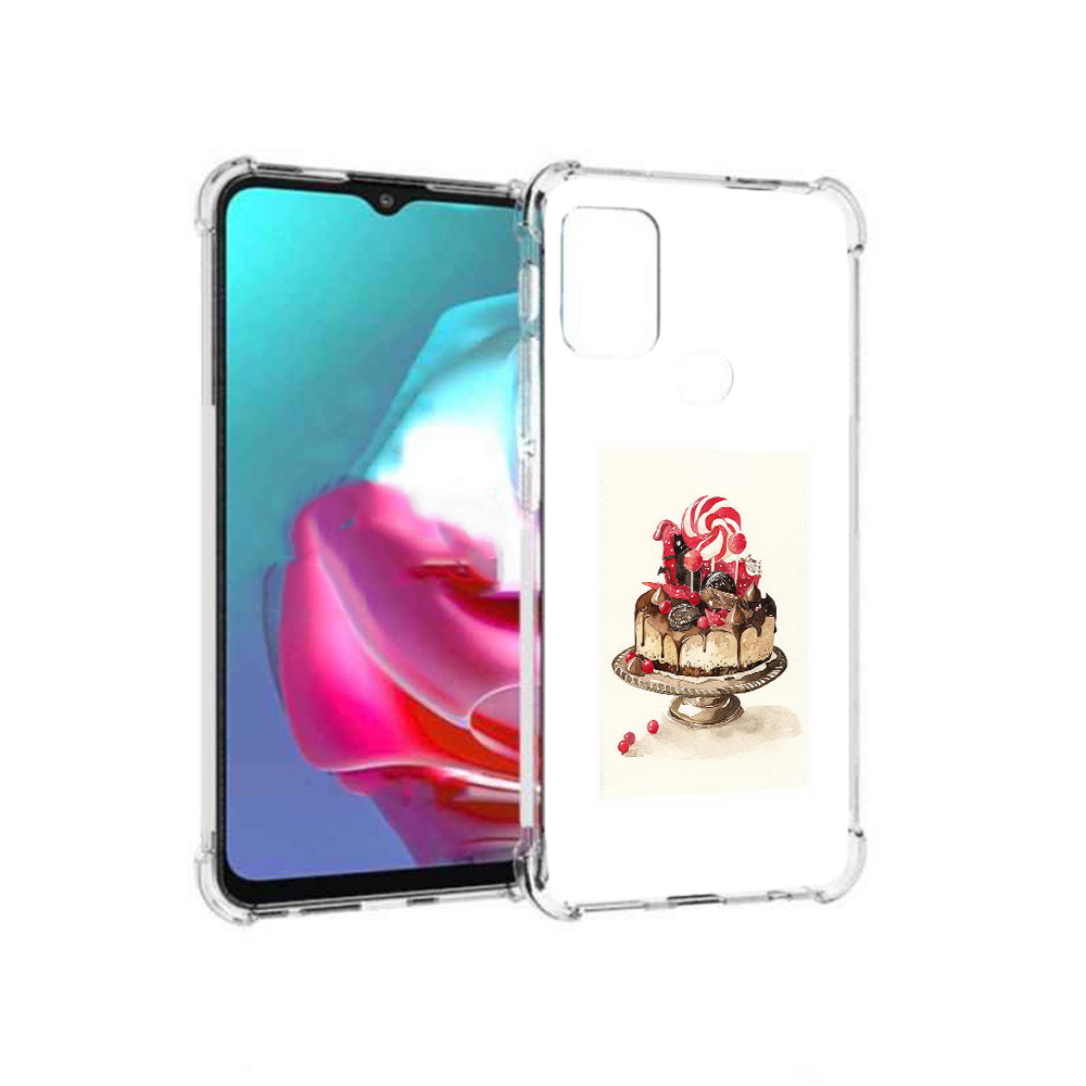 

Чехол MyPads Tocco для Motorola Moto G вкусный торт (PT227061.346.262), Прозрачный, Tocco