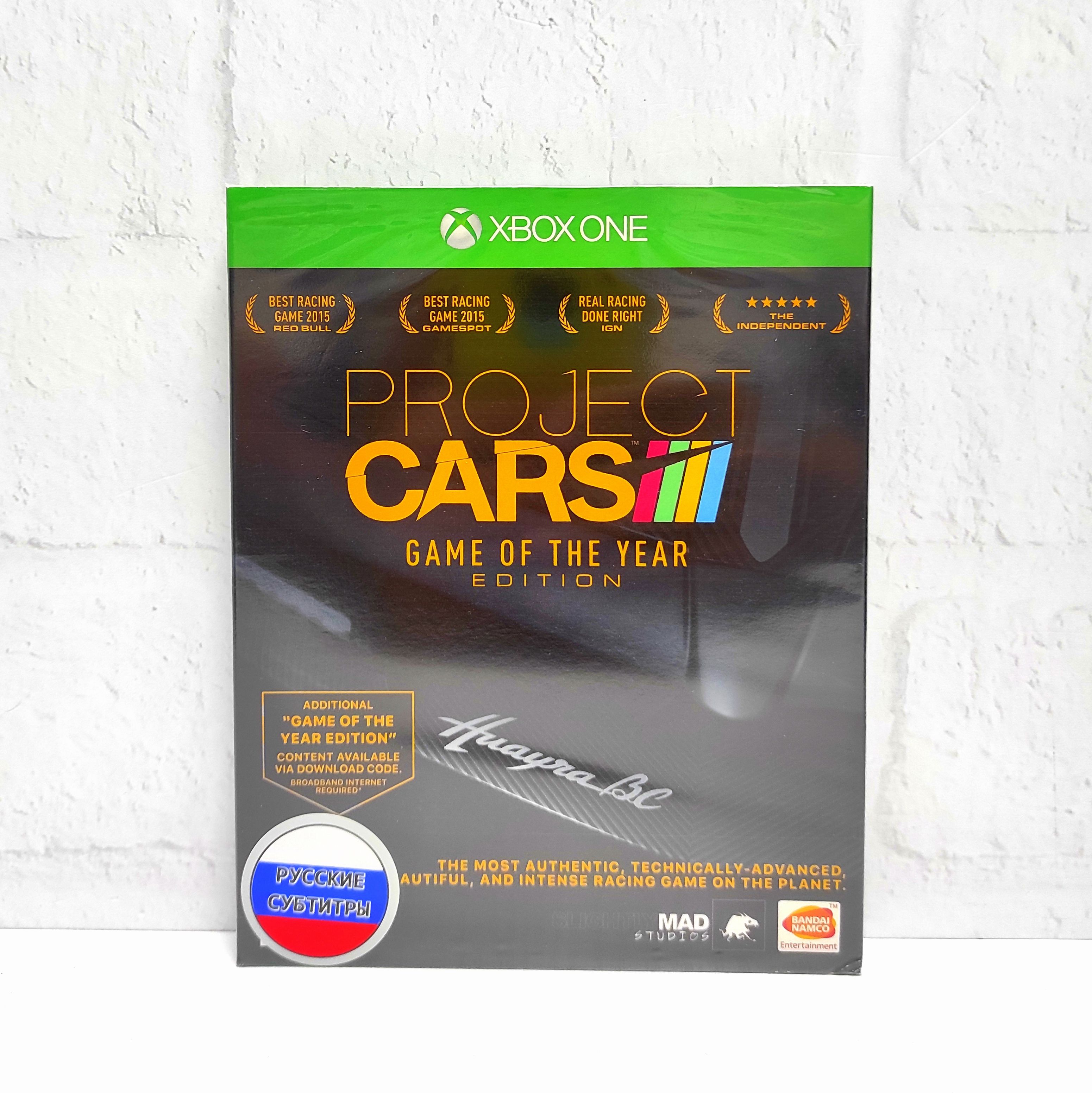 

Игра Project CARS - Game of the Year Edition Русские субтитры Xbox One/Series S/Series X, Project CARS - Game of the Year Edition Русские субтитры