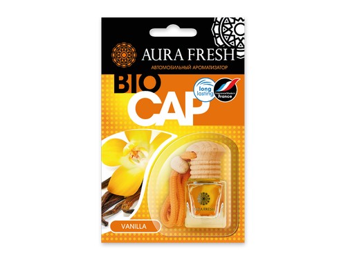 

AURA FRESH Ароматизатор подвесной BioCap Vanilla (Aura Fresh)