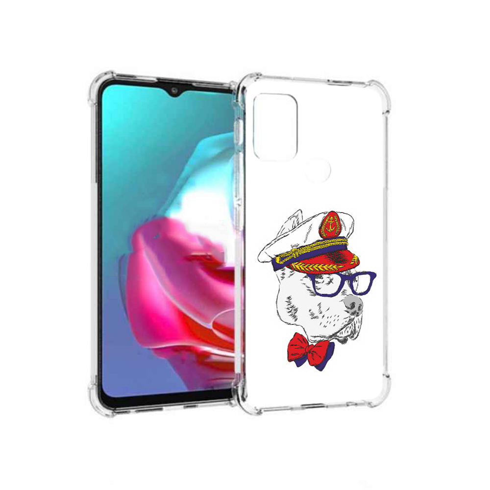 

Чехол MyPads Tocco для Motorola Moto G бульдог (PT227061.346.251), Прозрачный, Tocco