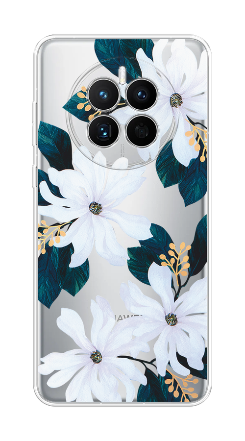 

Чехол на Huawei Mate 50 "Delilah Flower", Зеленый;белый, 6109850-1