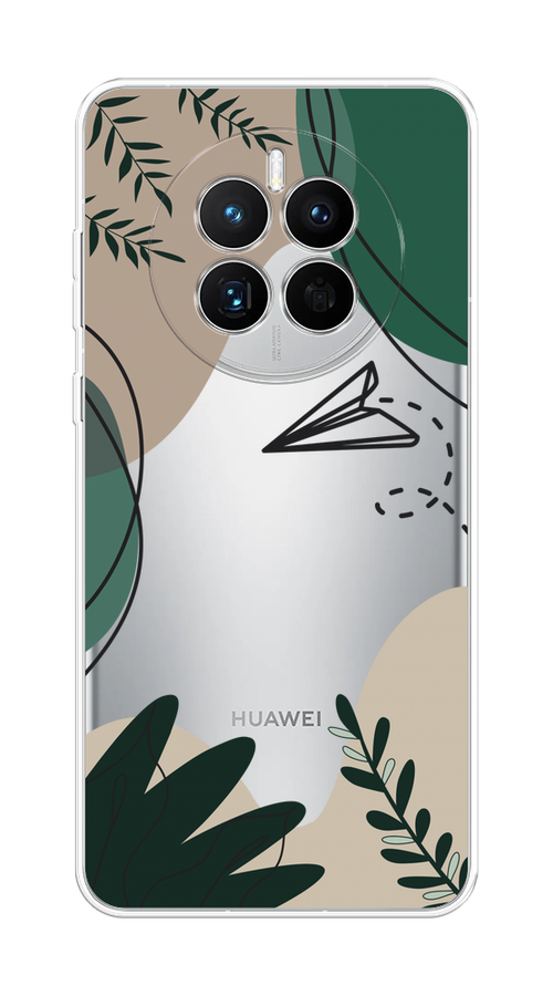 

Чехол на Huawei Mate 50 "Secret Garden", Зеленый;бежевый;черный, 6109850-1