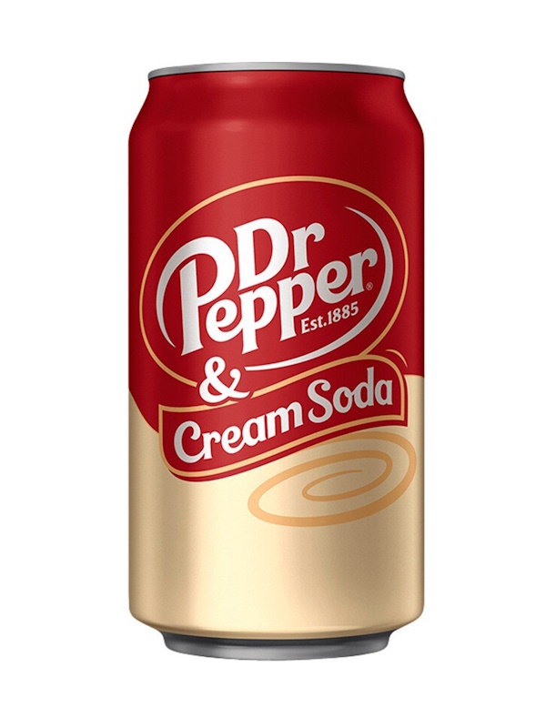 Газировка Dr. Pepper Крем-Сода (USA) 0,355 л x 12 шт