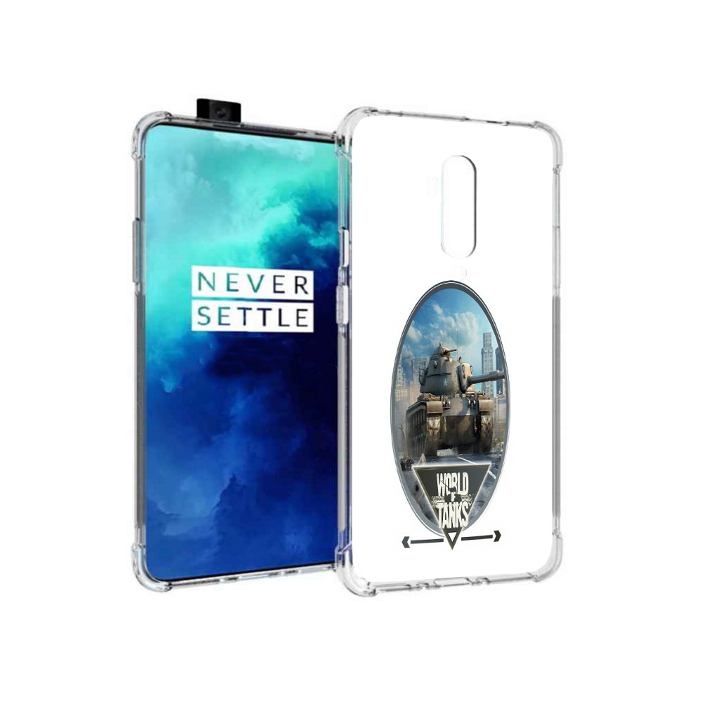 

Чехол MyPads Tocco для OnePlus 7T Pro игра с танками (PT139735.142.375), Прозрачный, Tocco