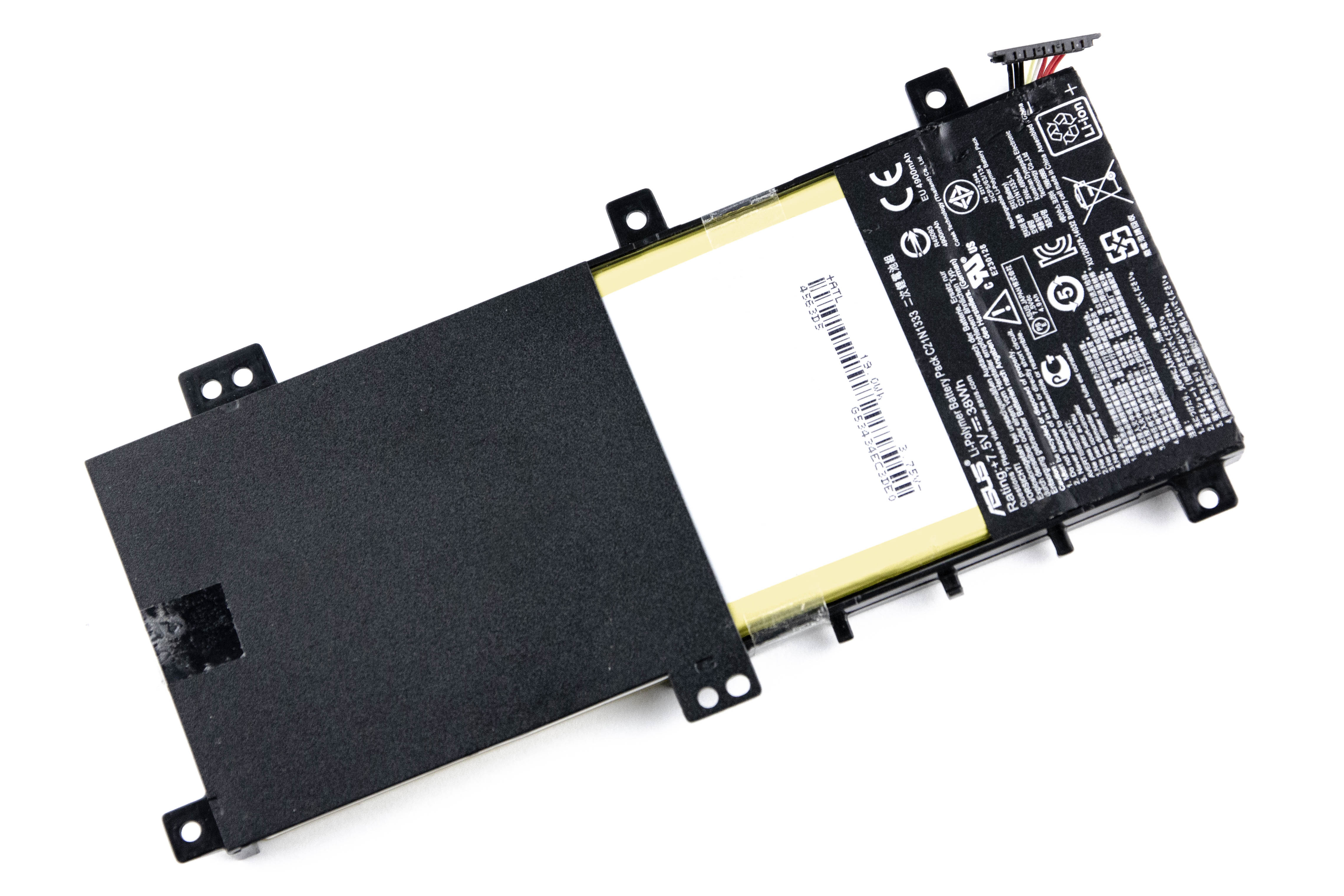 

Аккумулятор для ноутбука Asus TP550LD X454WA (7.6V 5000mAh) ORG C21N1333