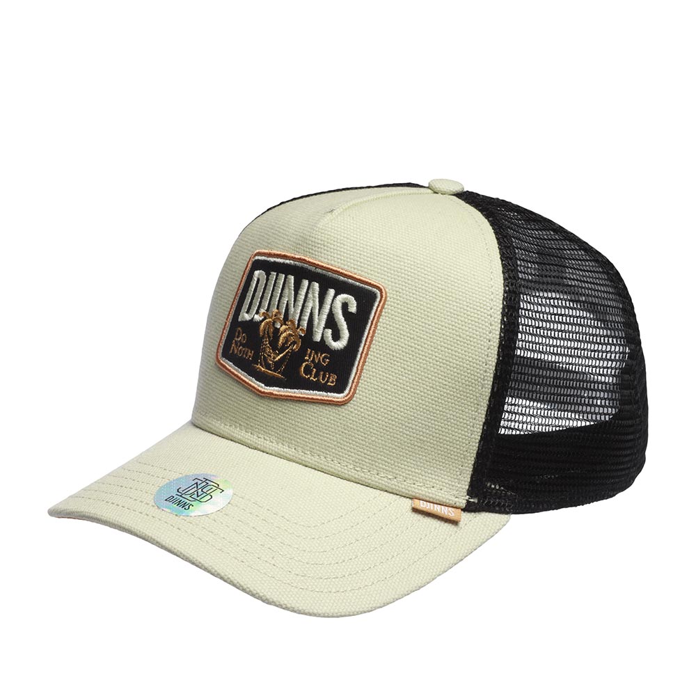 Бейсболка унисекс DJINNS HFT Cap Nothing Club светло-серая, one size