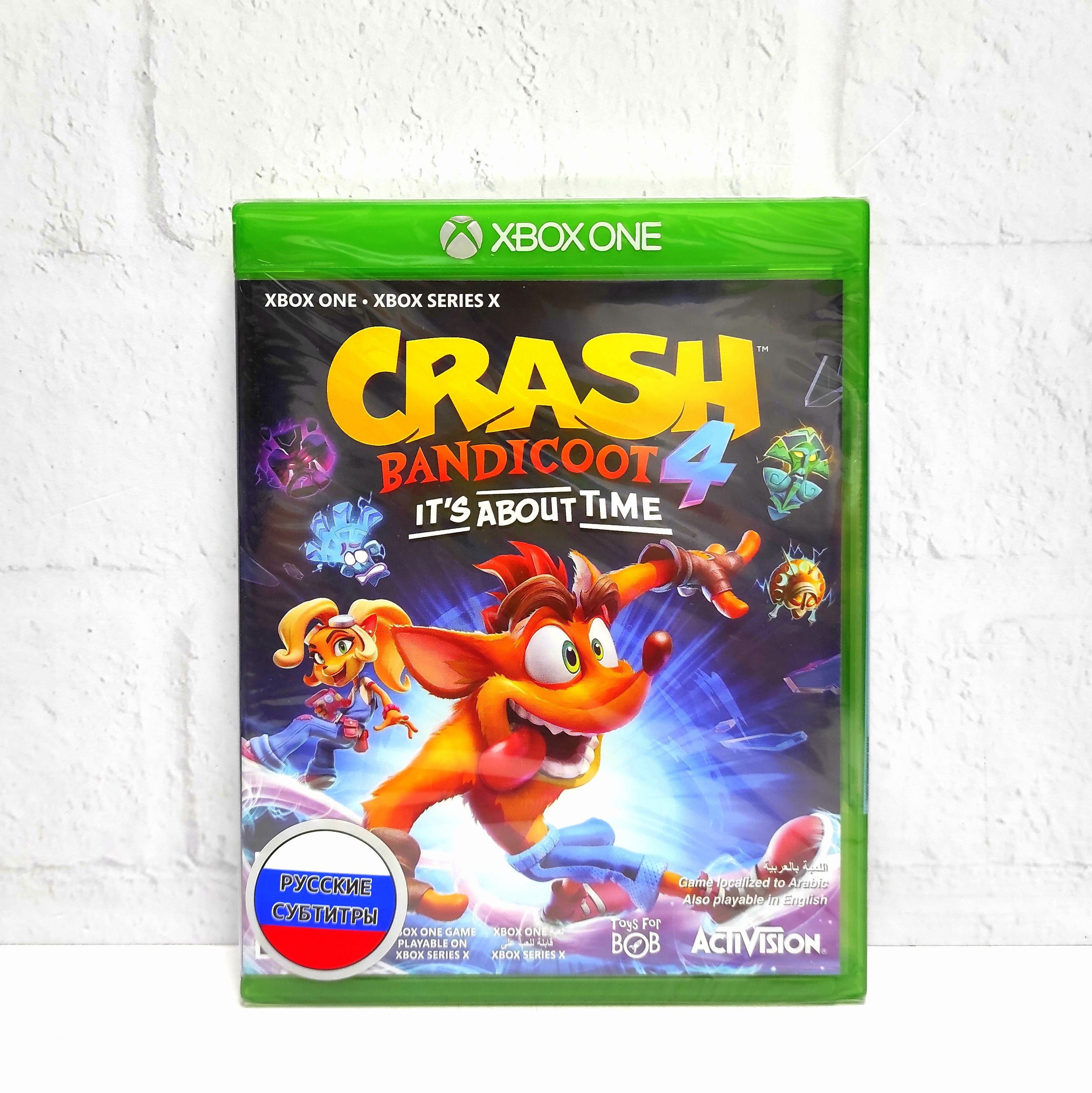 

Игра Crash Bandicoot 4 Это Вопрос Времени Русские субтитры Xbox One/Series S/Series X, Crash Bandicoot 4 Это Вопрос Времени Русские субтитры