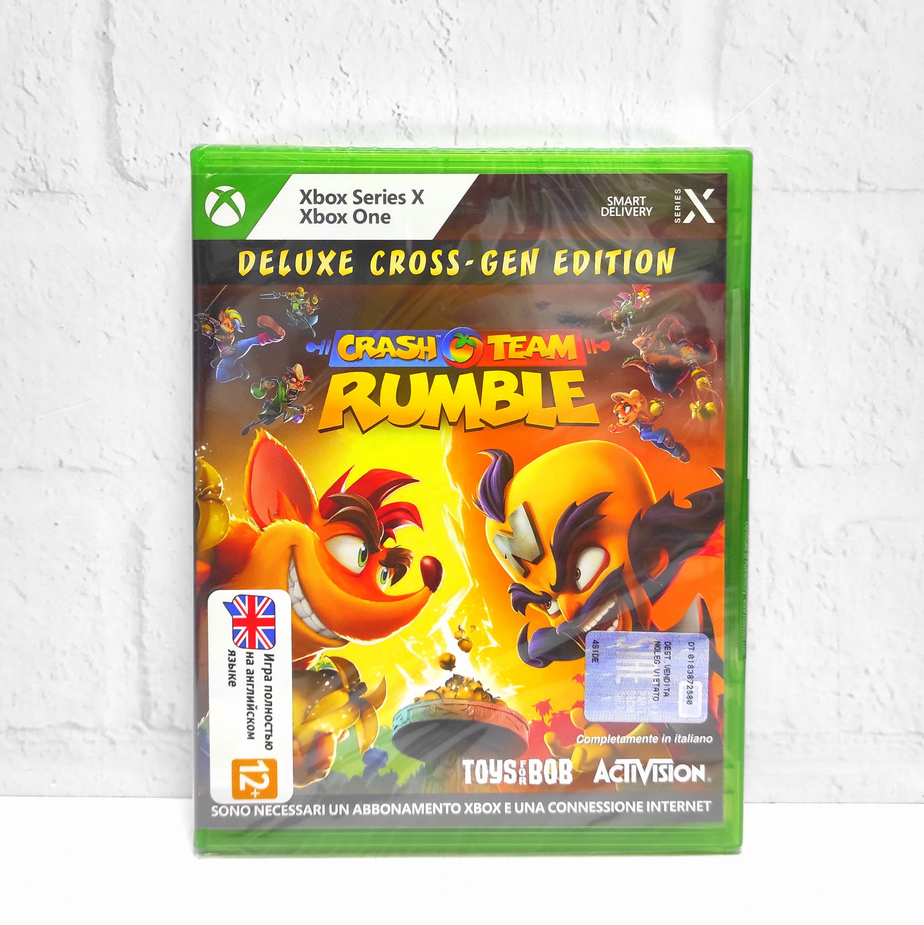 

Игра Crash Team Rumble Deluxe Cross-Gen Edition Xbox One/Series S/Series X, Crash Team Rumble Deluxe Cross-Gen Edition