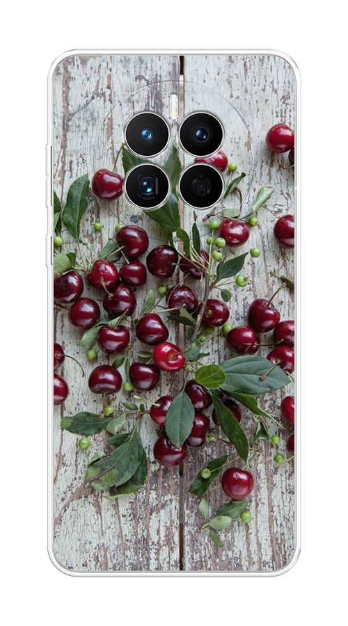 

Чехол на Huawei Mate 50 "Вишня", Бордовый;зеленый;серый, 6109850-1