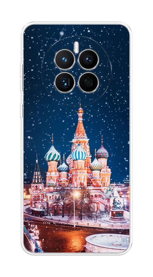 

Чехол на Huawei Mate 50 "Москва 1", Коричневый;синий;белый, 6109850-1