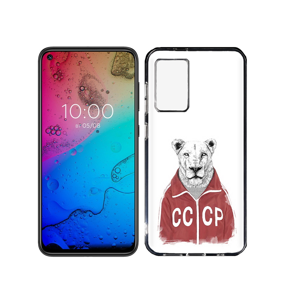 

Чехол MyPads Tocco для BQ Aurora львица ссср, Прозрачный, Tocco