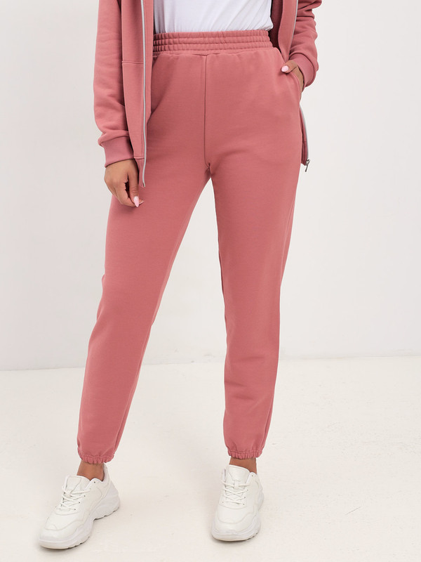 

Спортивные брюки женские MOM №1 MOM-5124 розовые XS, Розовый, MOM-5124