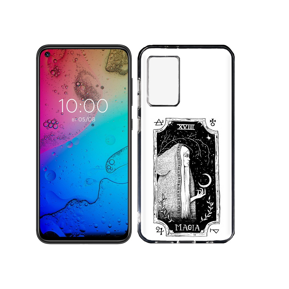 

Чехол MyPads Tocco для BQ Aurora лунная магия, Прозрачный, Tocco