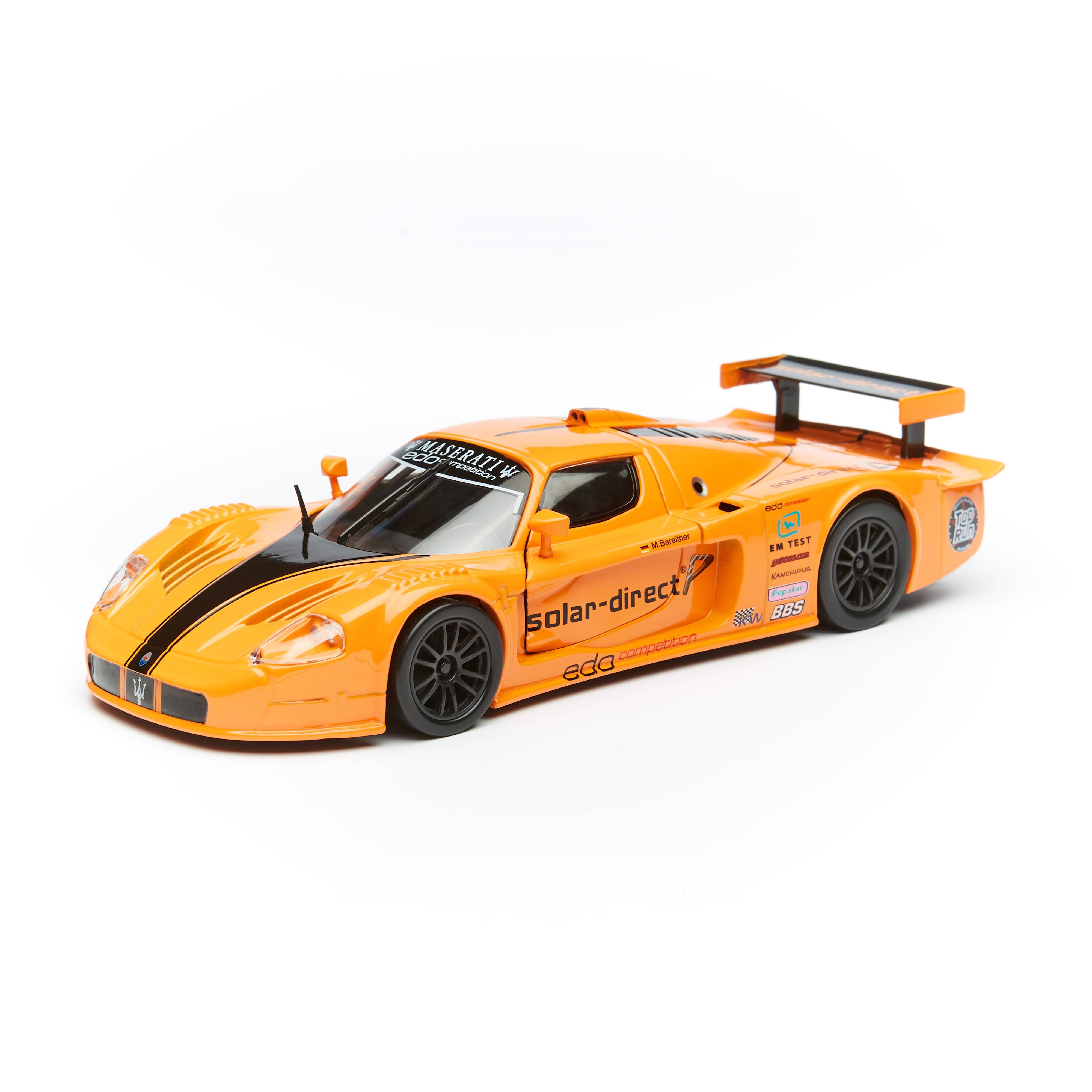 Коллекционнная машина BBURAGO BB 18-21078 1:24 MASERATI MC12 ORANGE