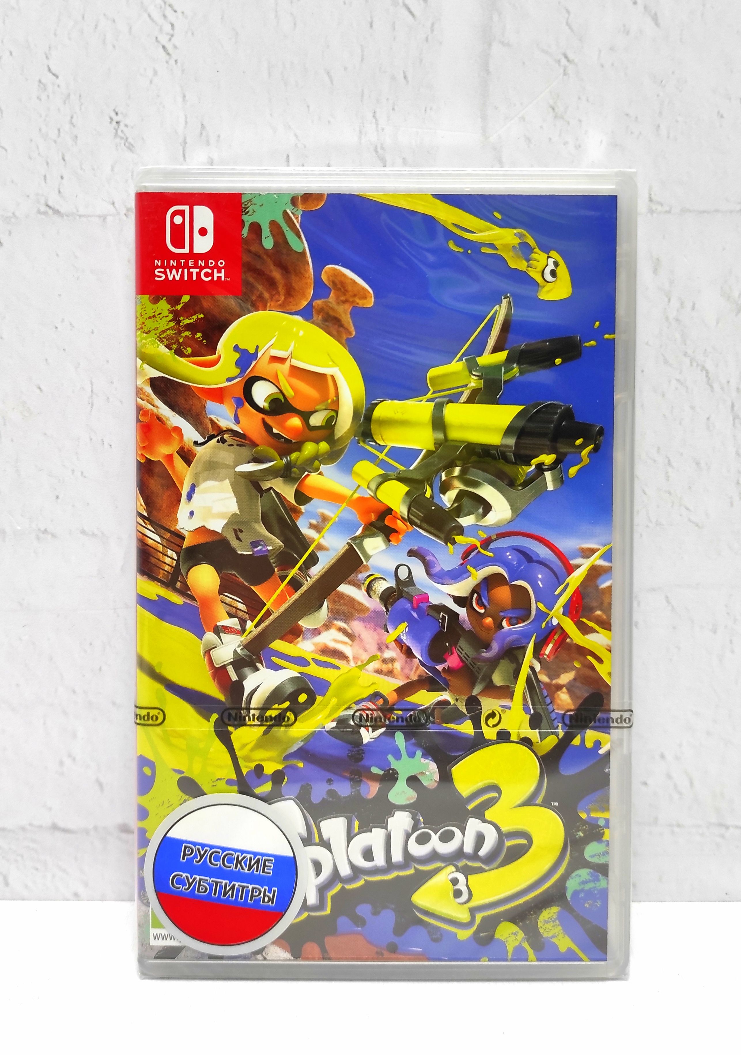 

Игра Splatoon 3 Русские субтитры Nintendo Switch, Splatoon 3 Русские субтитры