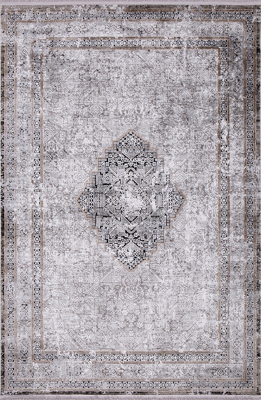

Ковер турецкий AkTs 200x290 см серый