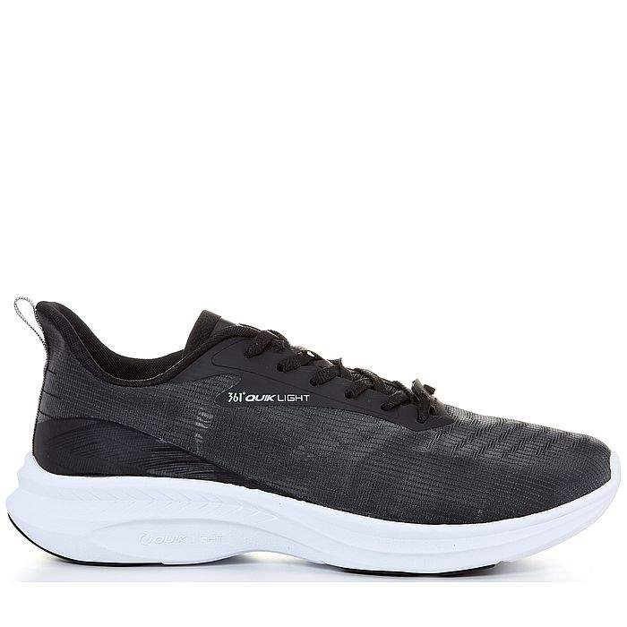 

Спортивные кроссовки унисекс 361° Quik Light черные 43 EU, Черный, Quik Light