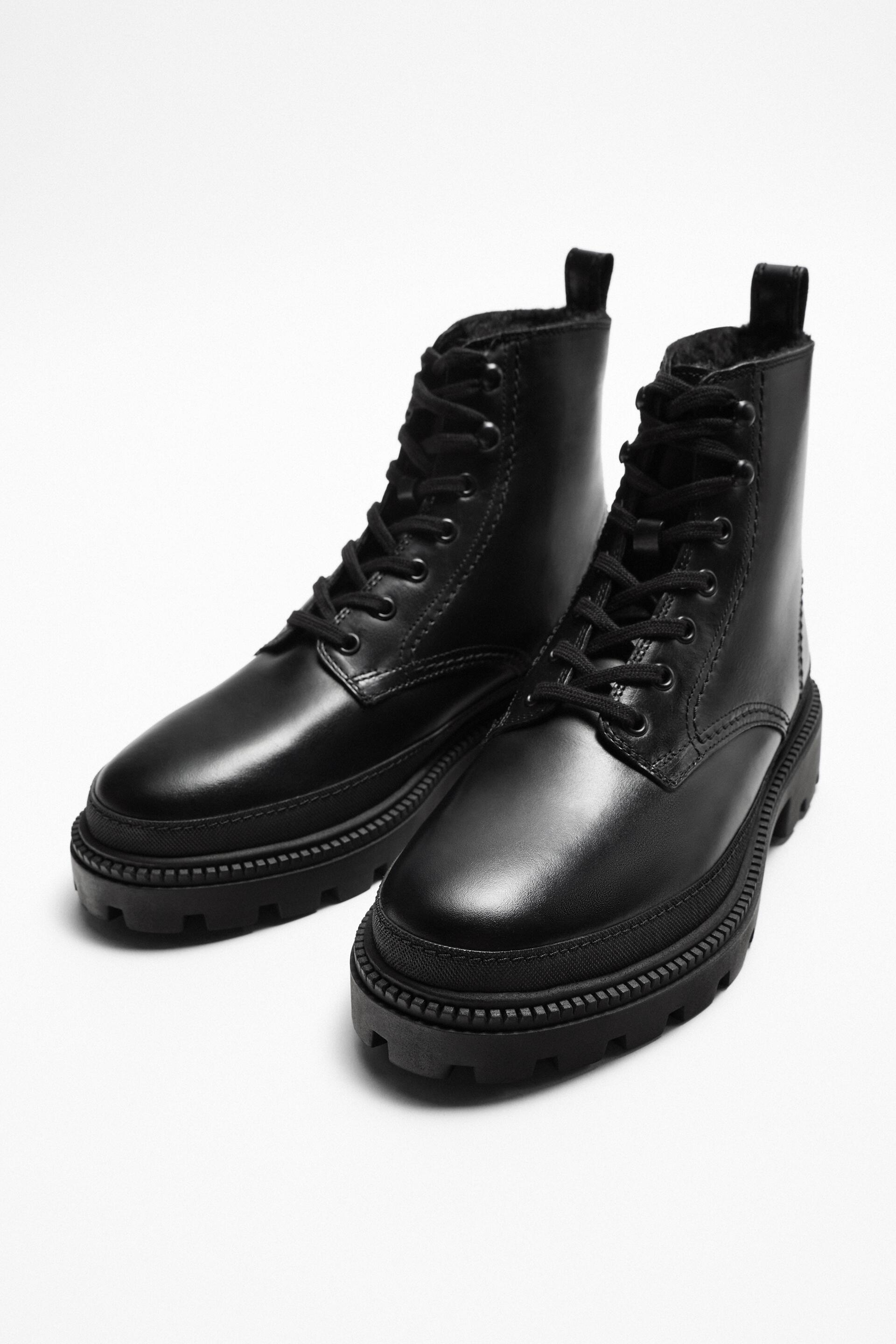 

Ботинки мужские ZARA 200060 черные 46 RU (доставка из-за рубежа), 200060