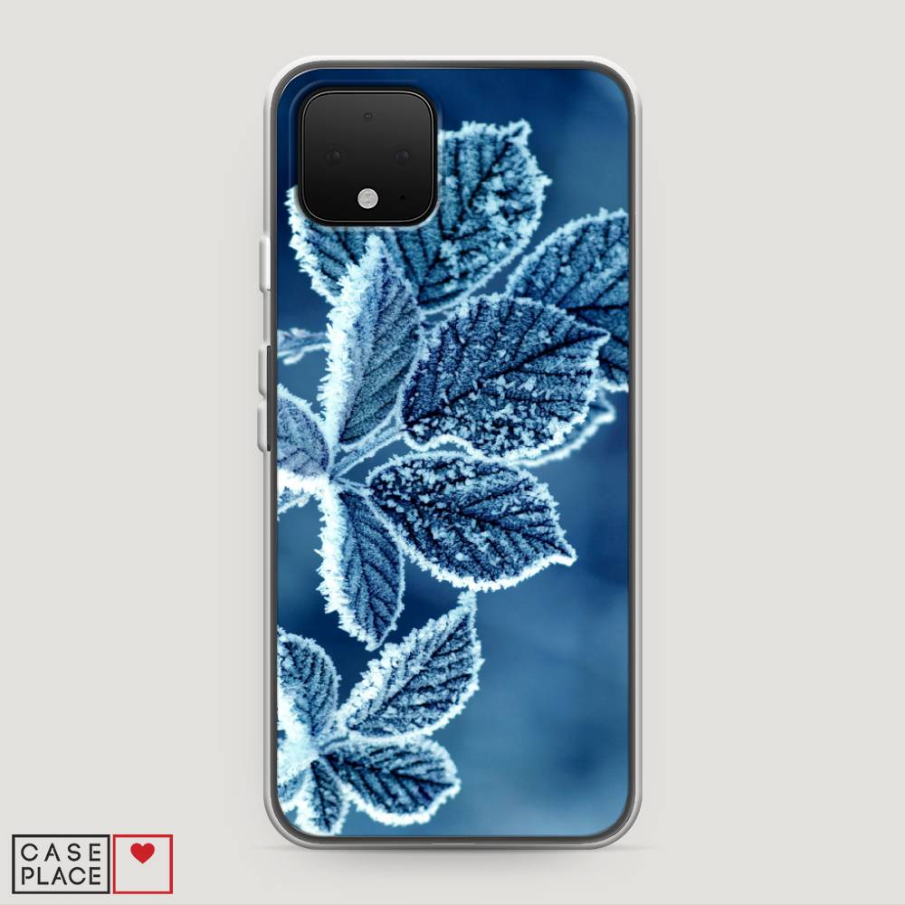 

Чехол на Google Pixel 4 "Зима 6", Голубой;белый, 270250-2