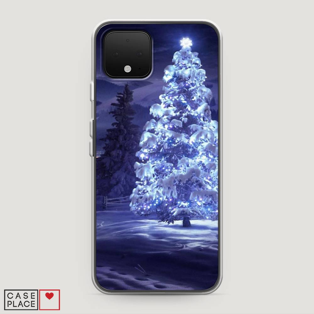 

Чехол на Google Pixel 4 "Зима 4", Синий;черный;белый, 270250-2