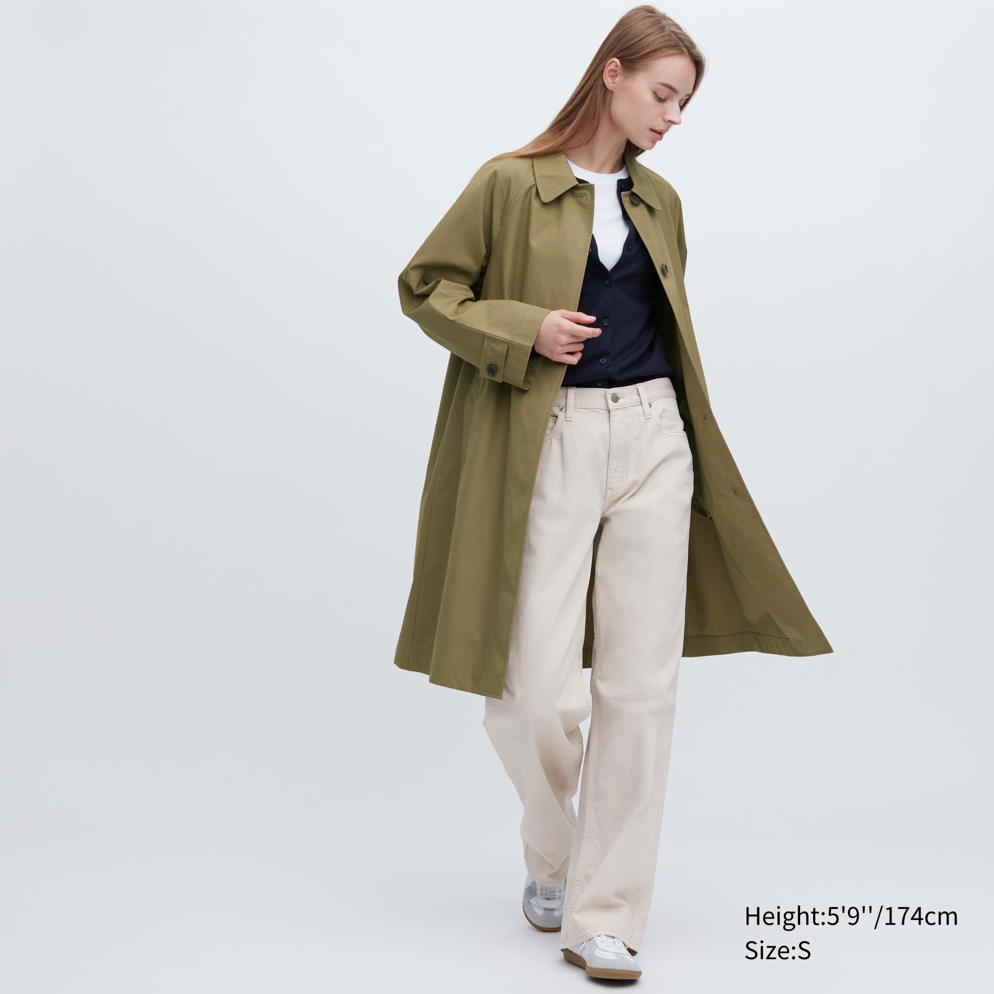 

Плащ женский UNIQLO 456070COL56 хаки L (доставка из-за рубежа), 456070COL56