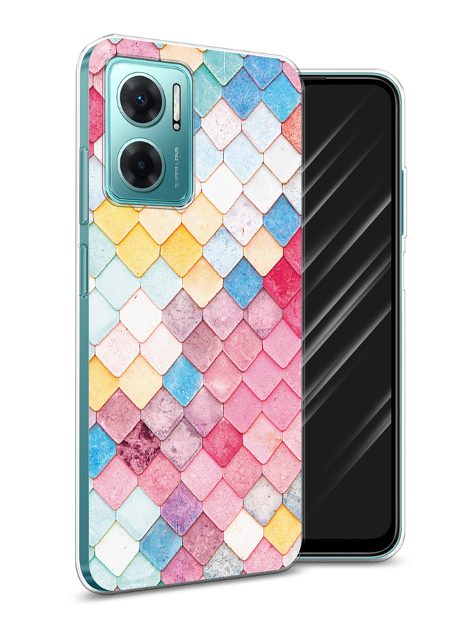 

Чехол Awog на Xiaomi Redmi 10 5G "Нежные ромбики", Разноцветный, 313550-4