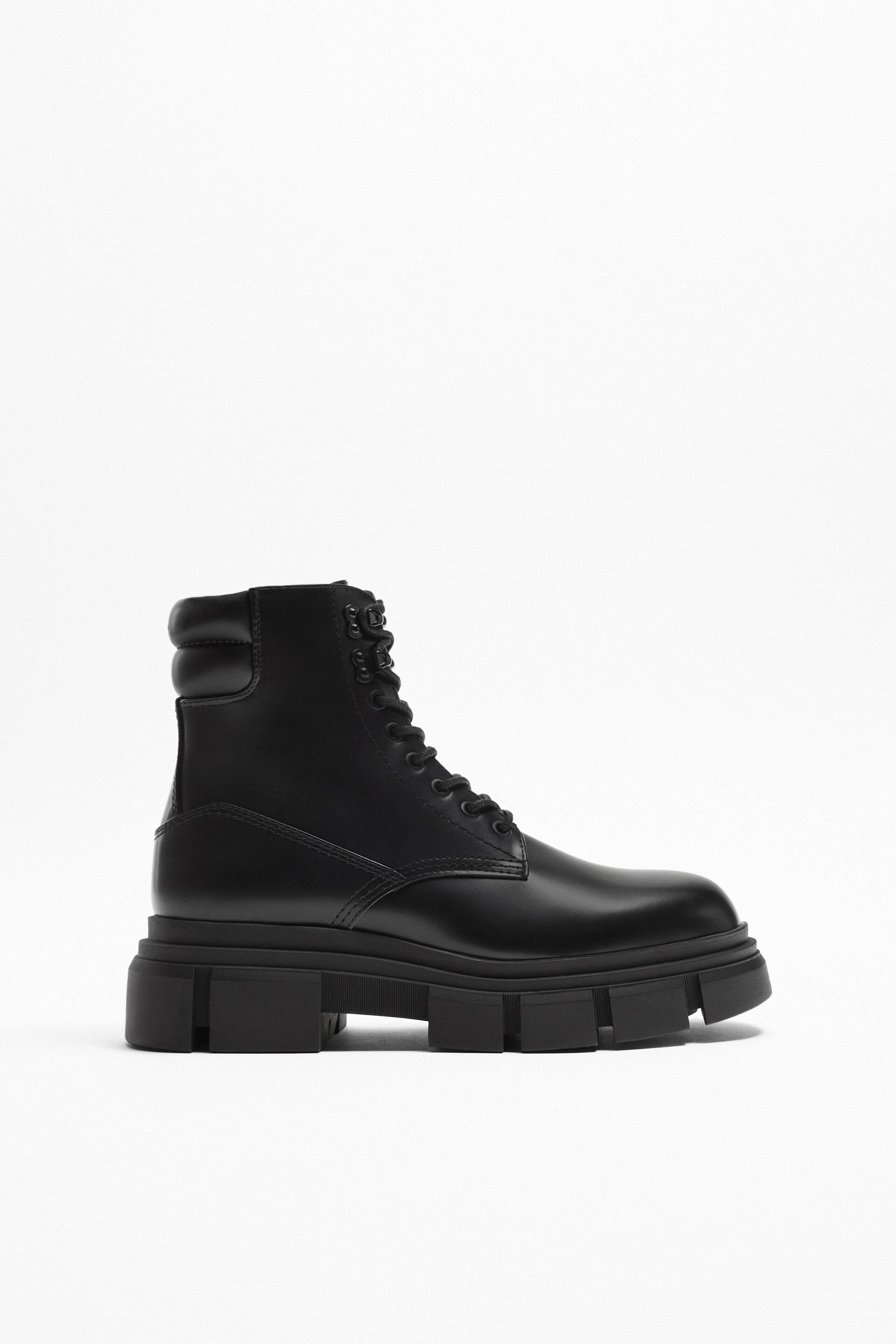 

Ботинки мужские ZARA 12042020 черные 41 EU (доставка из-за рубежа), Черный, 12042020