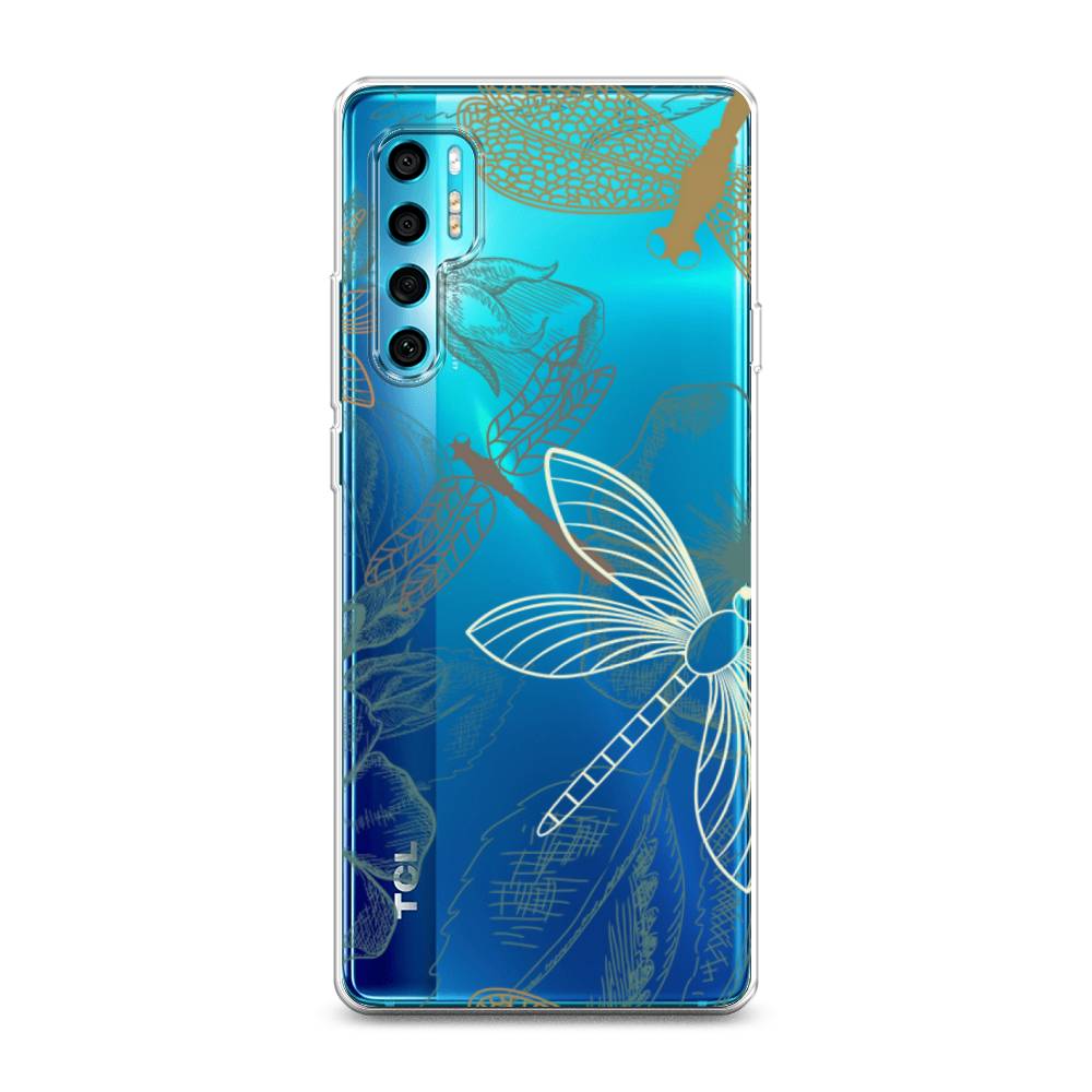 

Чехол Awog на TCL 20 Pro 5G "Тени стрекоз", Разноцветный, 290850-8