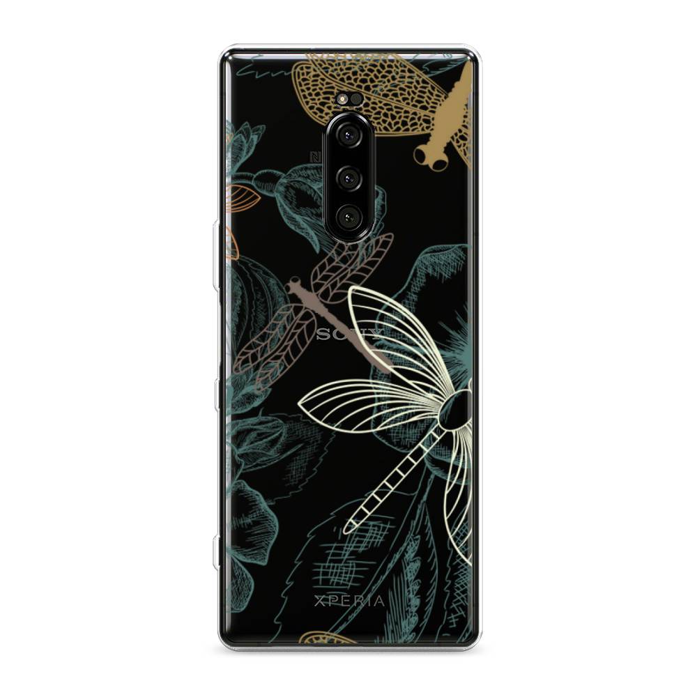 

Чехол Awog на Sony Xperia XZ4/Xperia 1 "Тени стрекоз", Разноцветный, 53850-8
