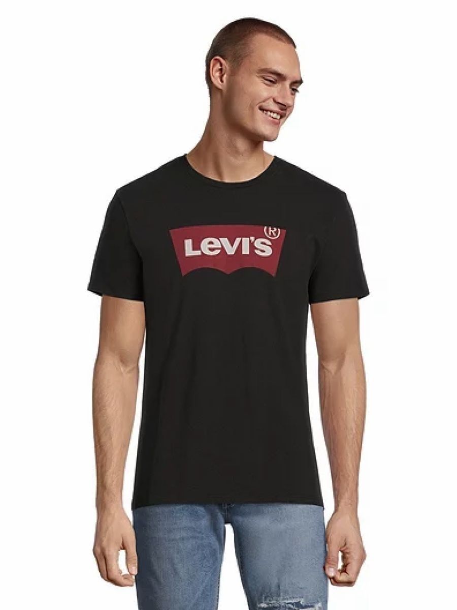 

Футболка Levi's для мужчин, чёрная, размер 3XL, 17783-0137, Черный, 17783-0137